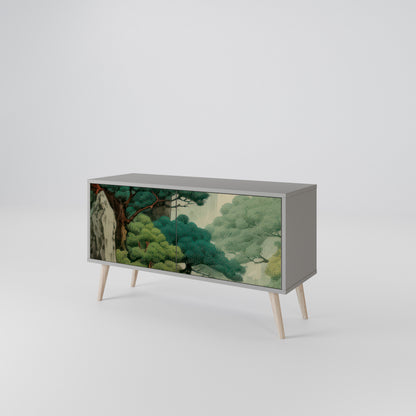 VERDURE ABYSS Mobile TV Compatto a 2 Ante
