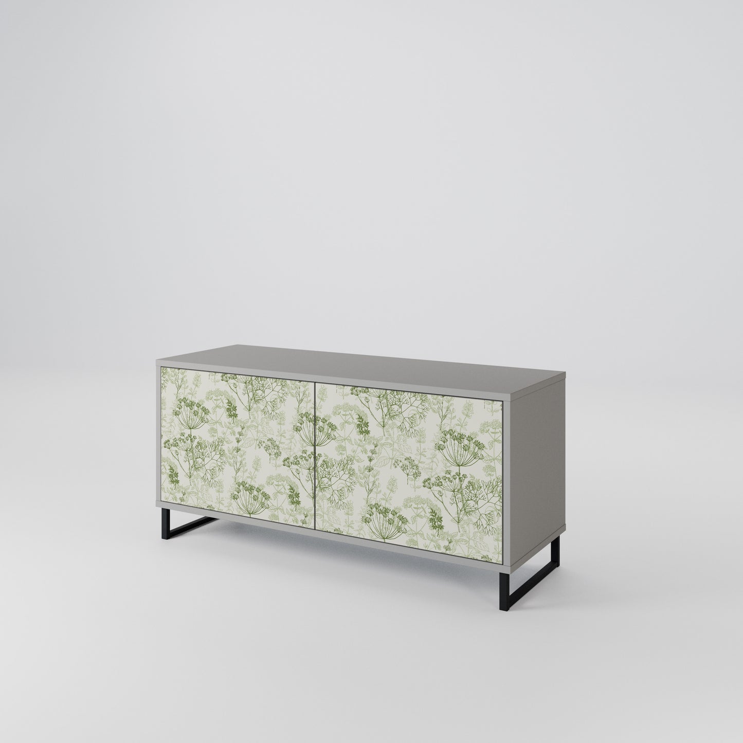 FENNEL BALDACHIN Mobile TV Compatto a 2 Ante
