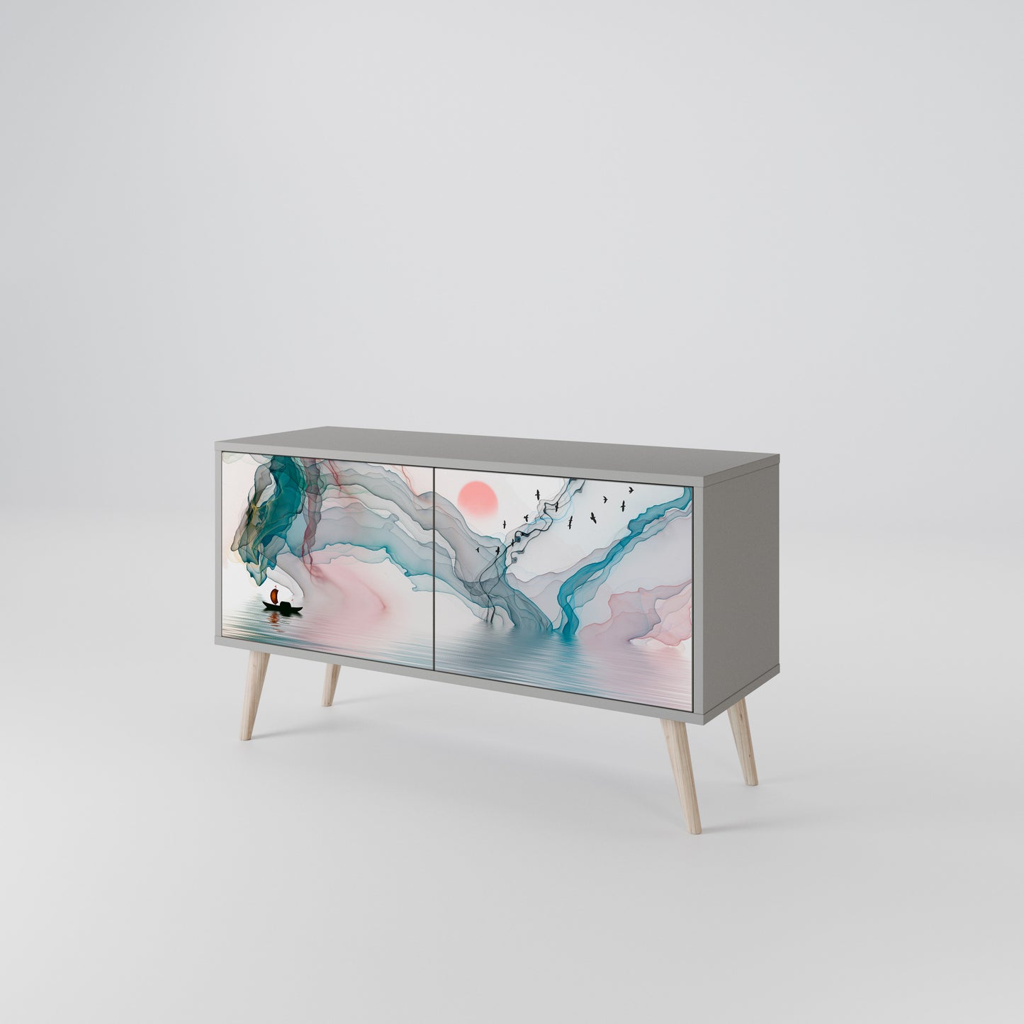 VELVET CROSSING Mobile TV Compatto a 2 Ante