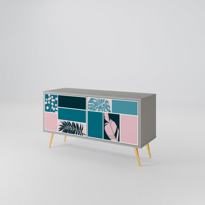 COMBINATION OF SHAPES Mobile TV Compatto a 2 Ante