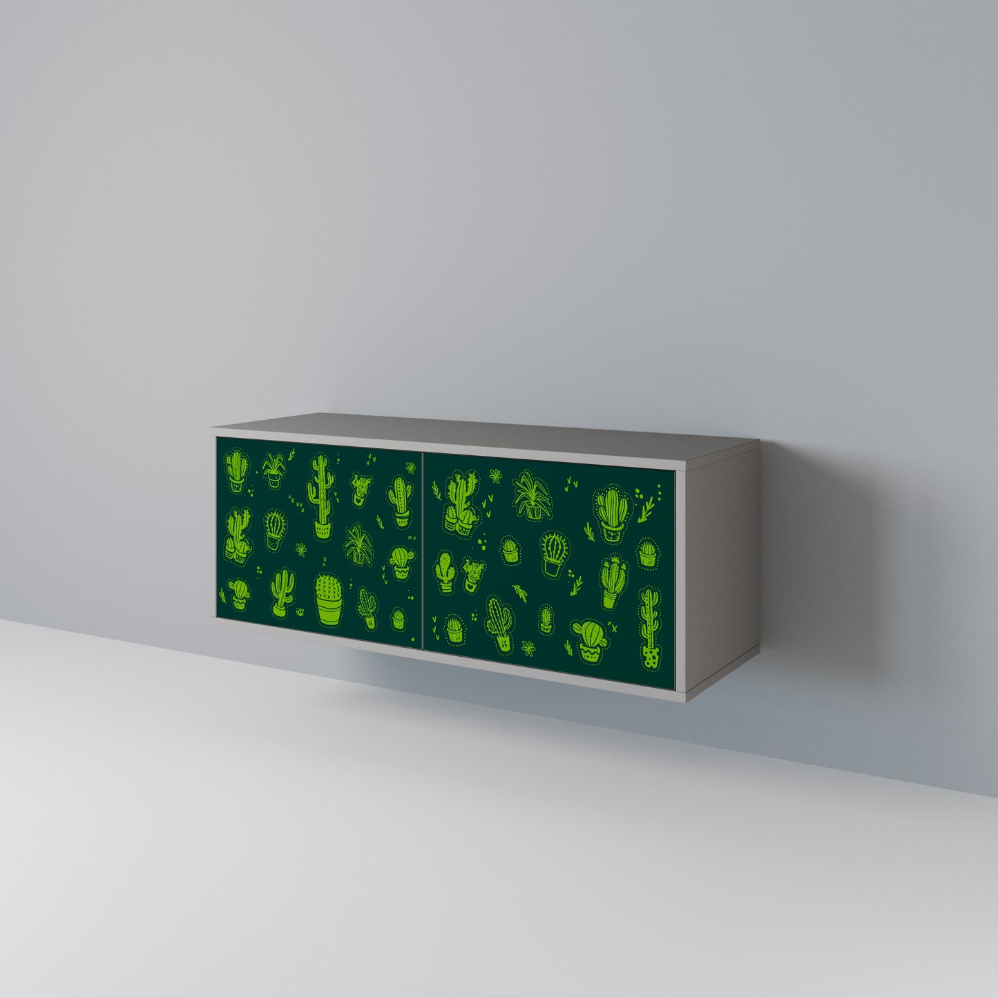 DESERT GREEN Mobile TV Compatto a 2 Ante