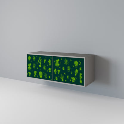 DESERT GREEN Mobile TV Compatto a 2 Ante