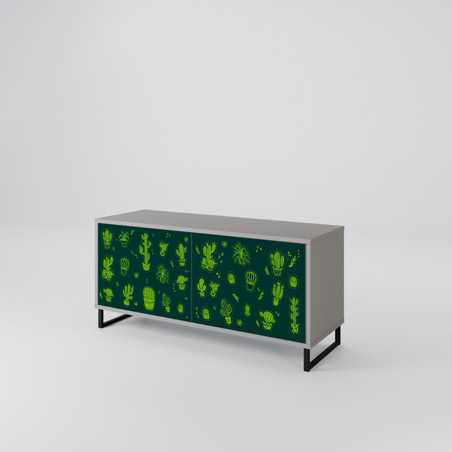 DESERT GREEN Mobile TV Compatto a 2 Ante