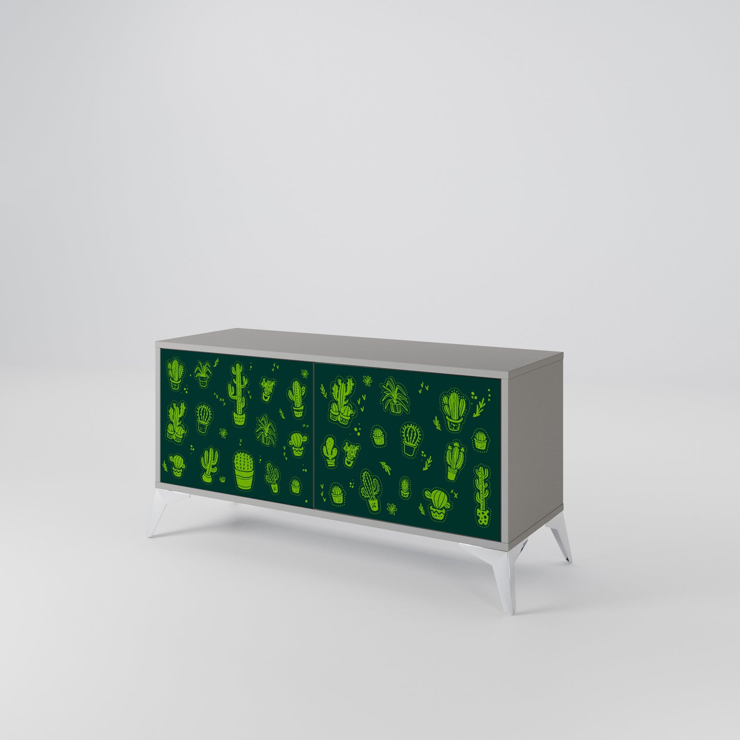 DESERT GREEN Mobile TV Compatto a 2 Ante