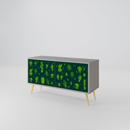 DESERT GREEN Mobile TV Compatto a 2 Ante