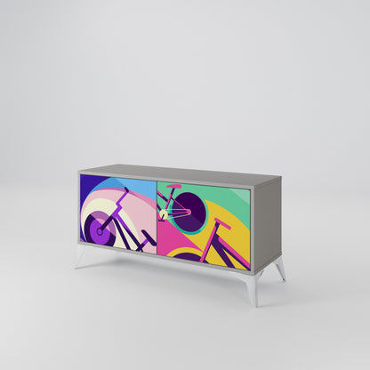 BIKE DREAMS Mobile TV Compatto a 2 Ante