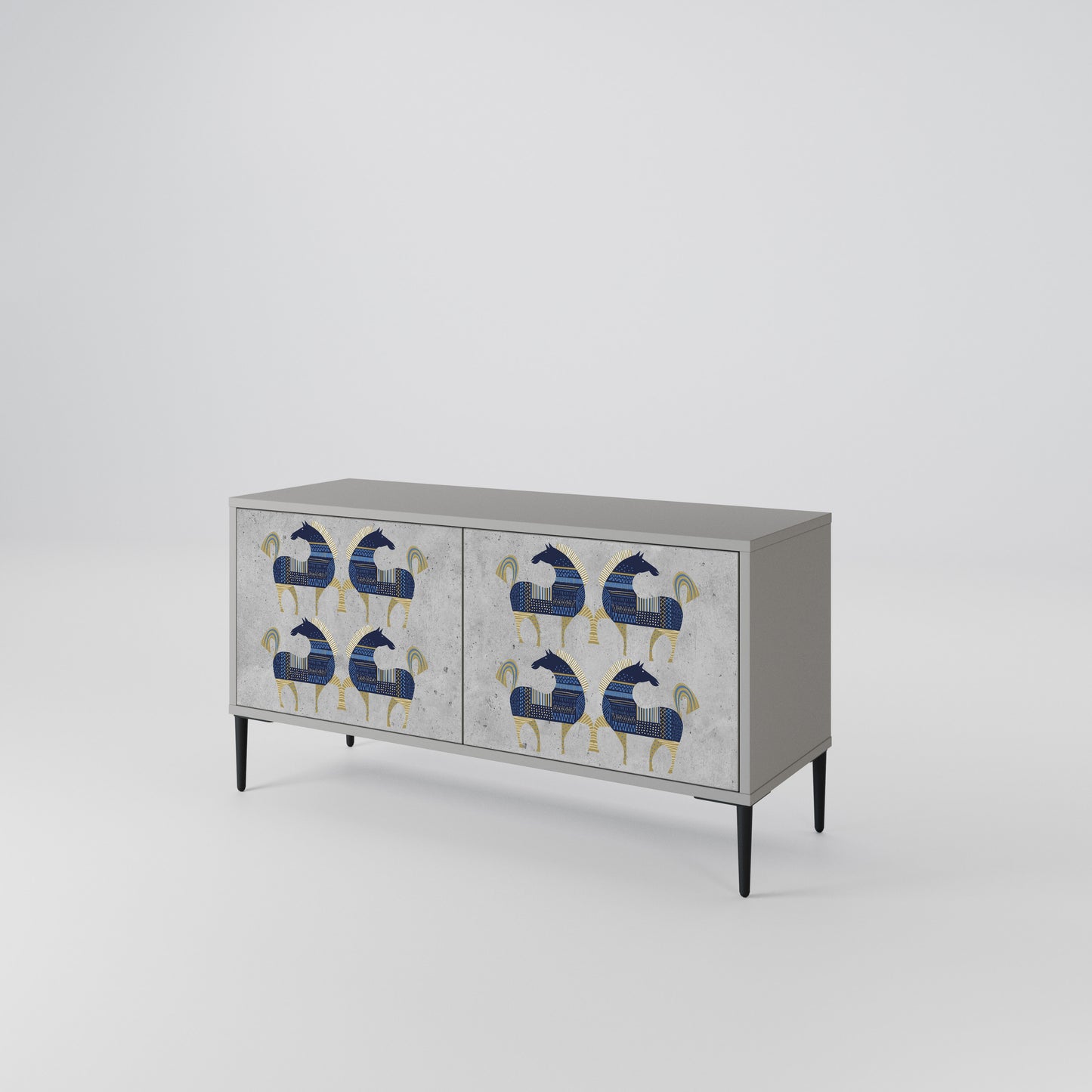 MAJESTIC STEED Mobile TV Compatto a 2 Ante