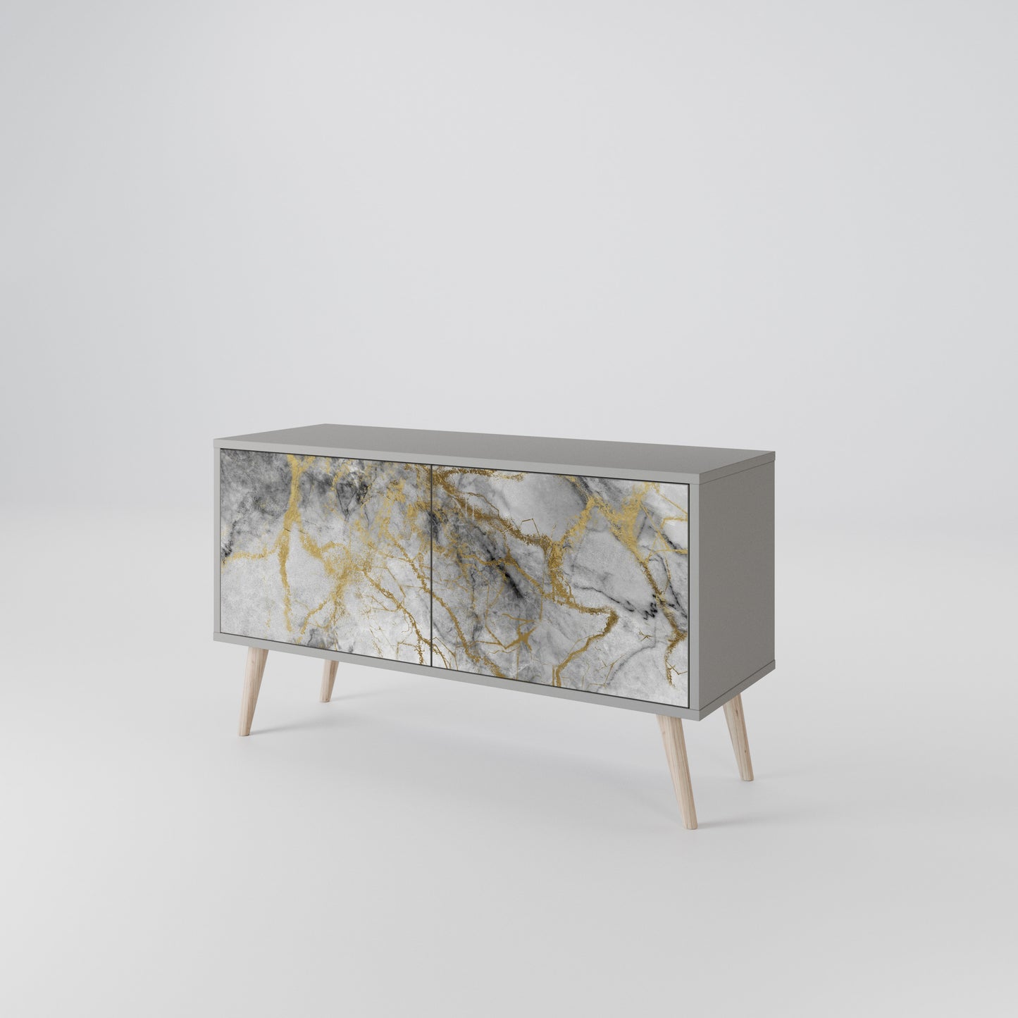 TIMELESS GLIDE Compact 2-Door TV Cabinet