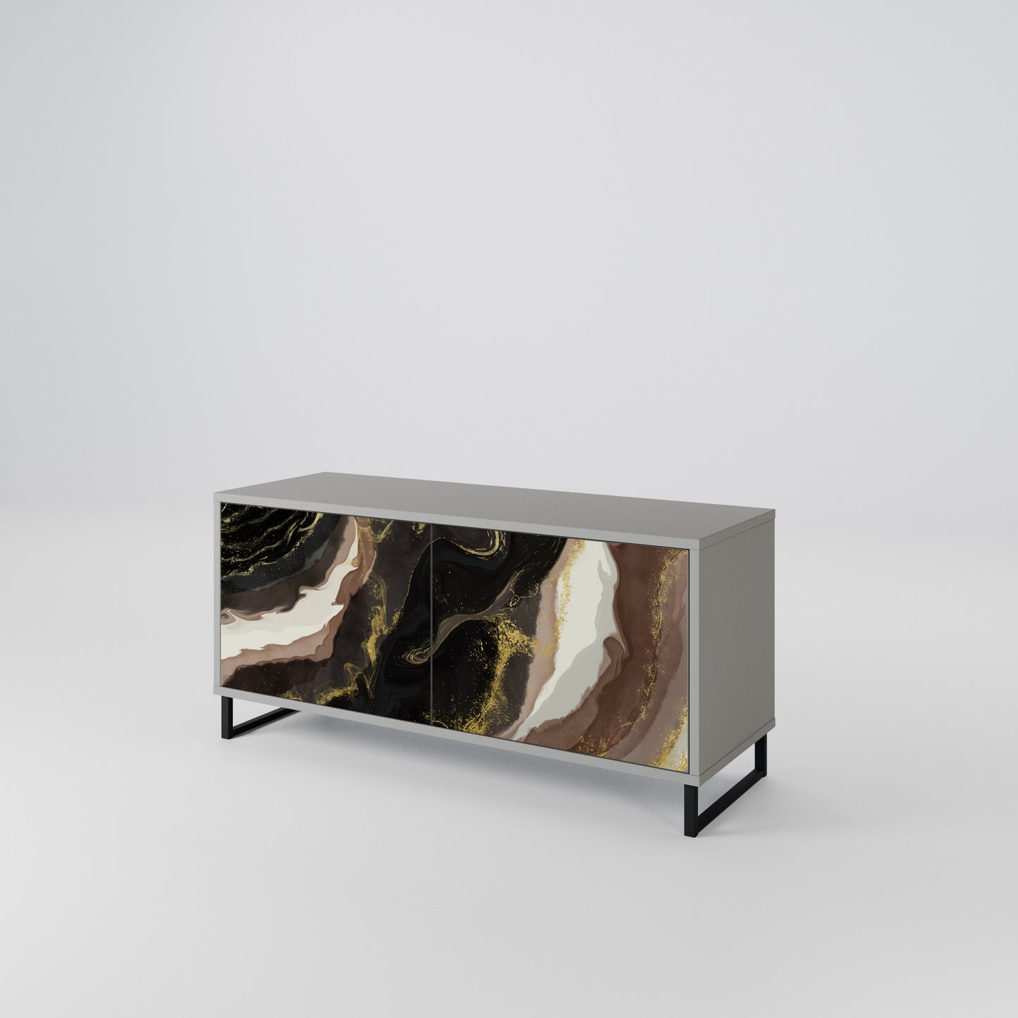 GOLD DUST Mobile TV Compatto a 2 Ante