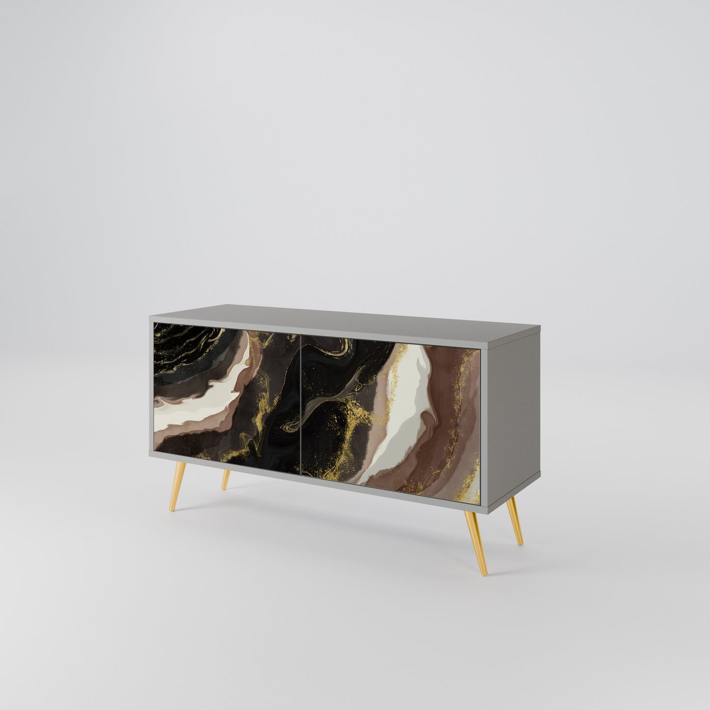 GOLD DUST Mobile TV Compatto a 2 Ante