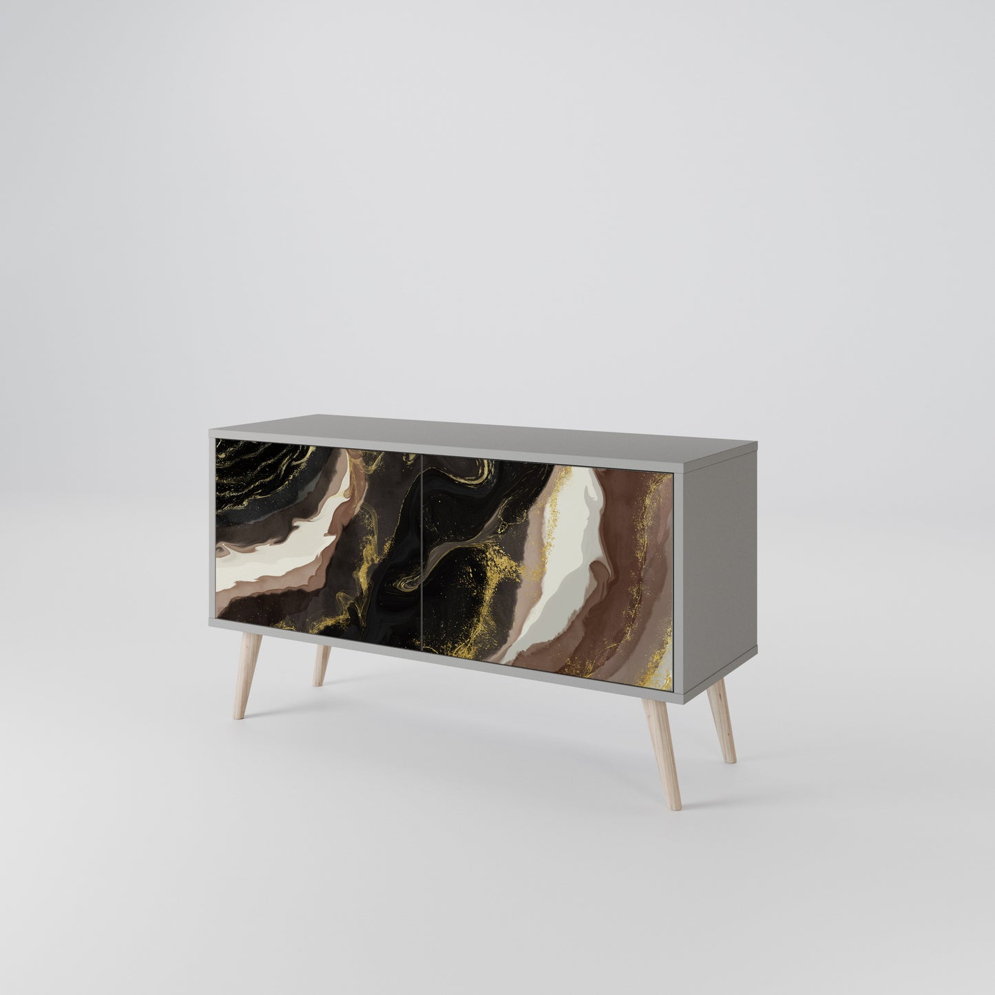 GOLD DUST Mobile TV Compatto a 2 Ante