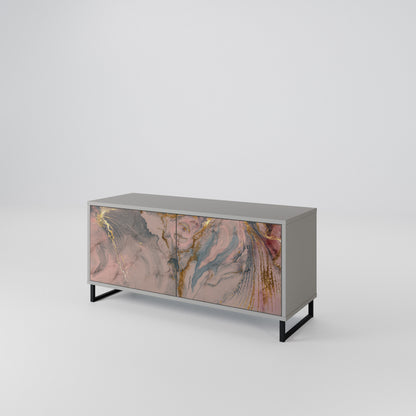 GILDED SWIRLS Mobile TV Compatto a 2 Ante
