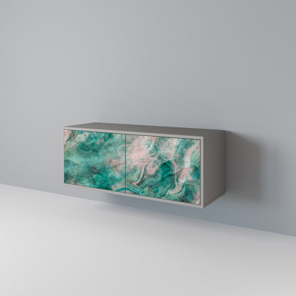 ABSTRACT ALCHEMY Mobile TV Compatto a 2 Ante