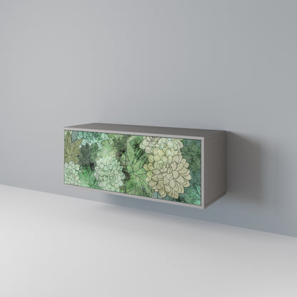 SUCCULENT CLUSTER Mobile TV Compatto a 2 Ante