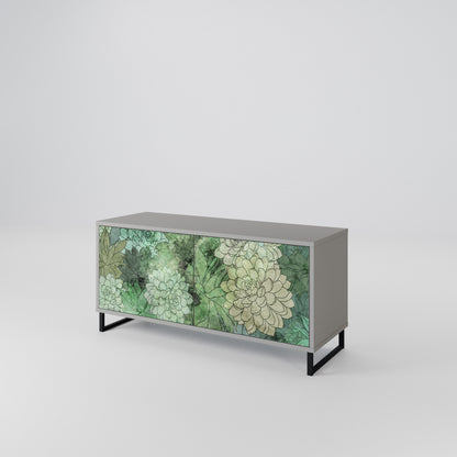 SUCCULENT CLUSTER Mobile TV Compatto a 2 Ante