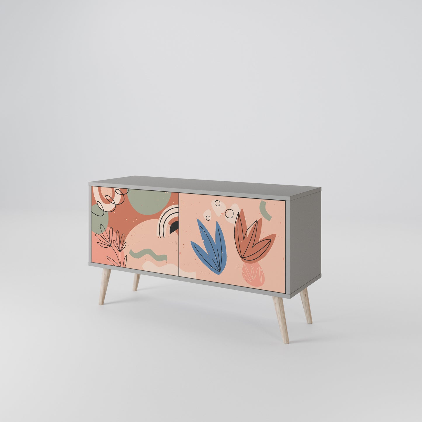 PASTEL DESTINY Mobile TV Compatto a 2 Ante