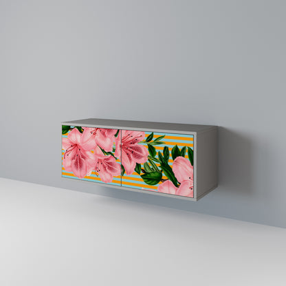 FRAGILE BEAUTY Mobile TV Compatto a 2 Ante