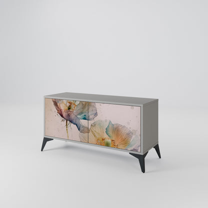 SOFTEN POPPY Mobile TV Compatto a 2 Ante
