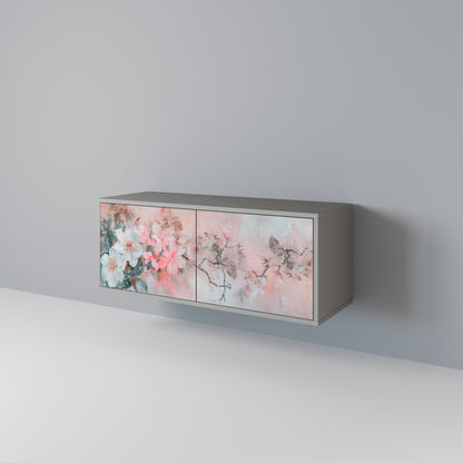 CHERRY BLOSSOM Mobile TV Compatto a 2 Ante