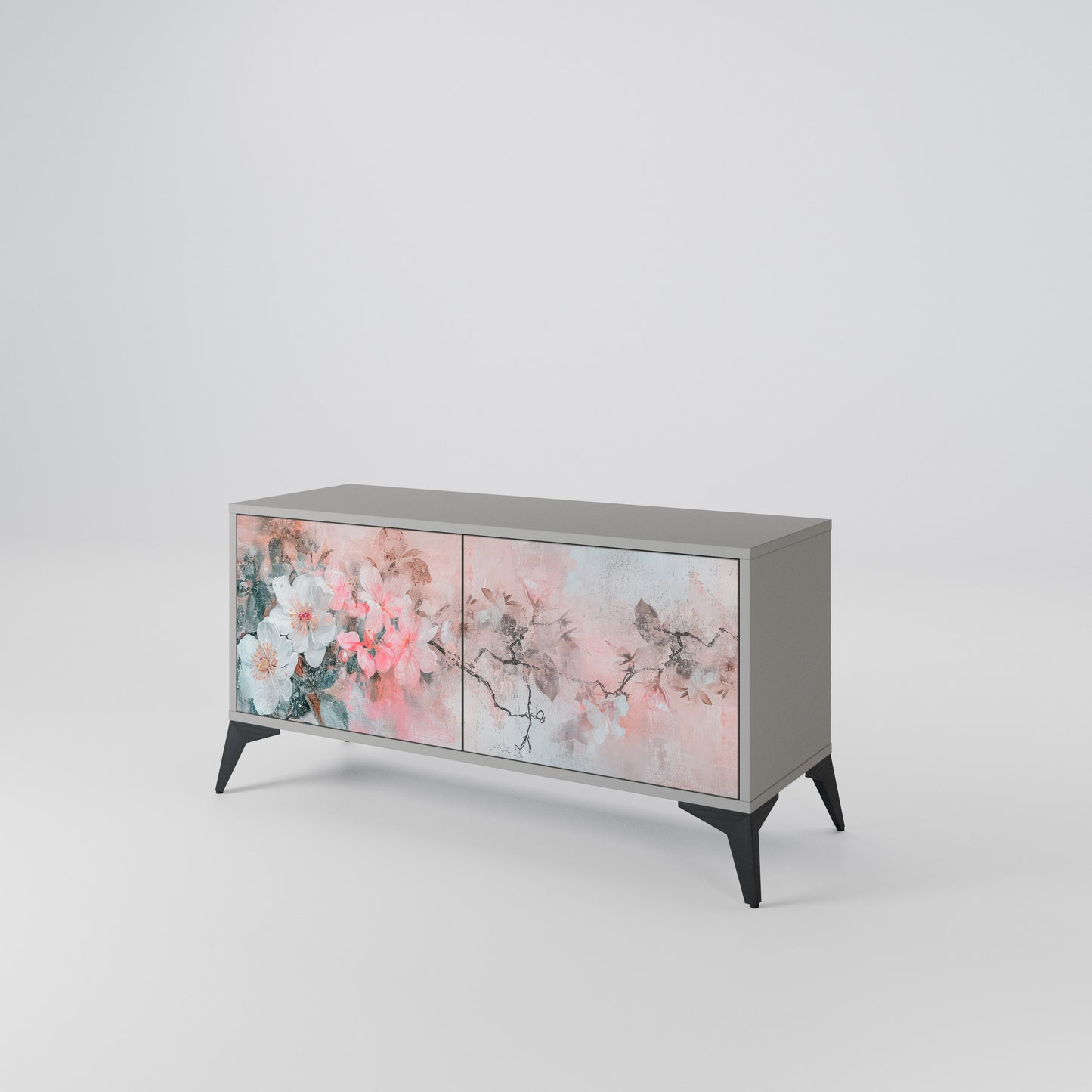 CHERRY BLOSSOM Compact 2-Door TV Cabinet