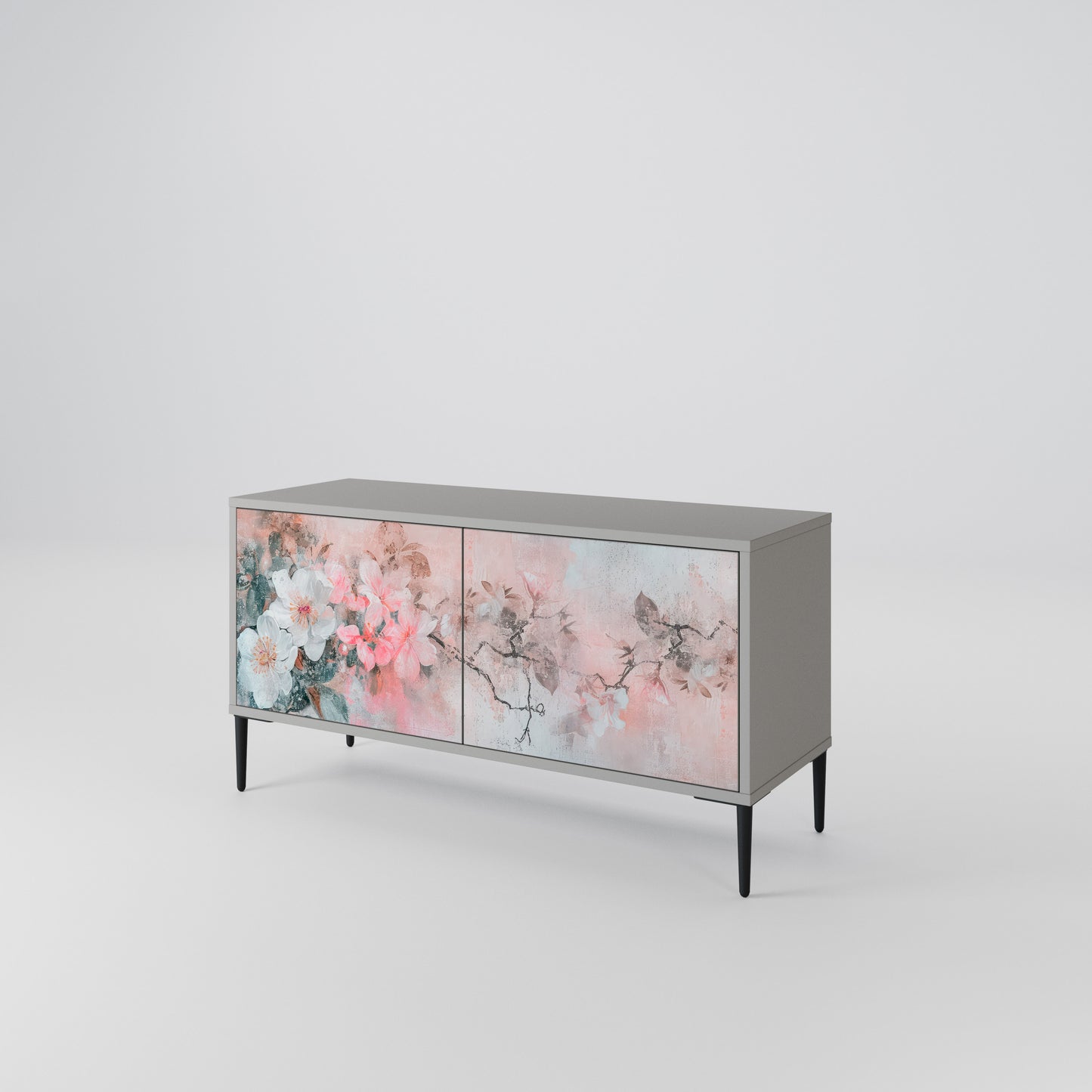 CHERRY BLOSSOM Compact 2-Door TV Cabinet