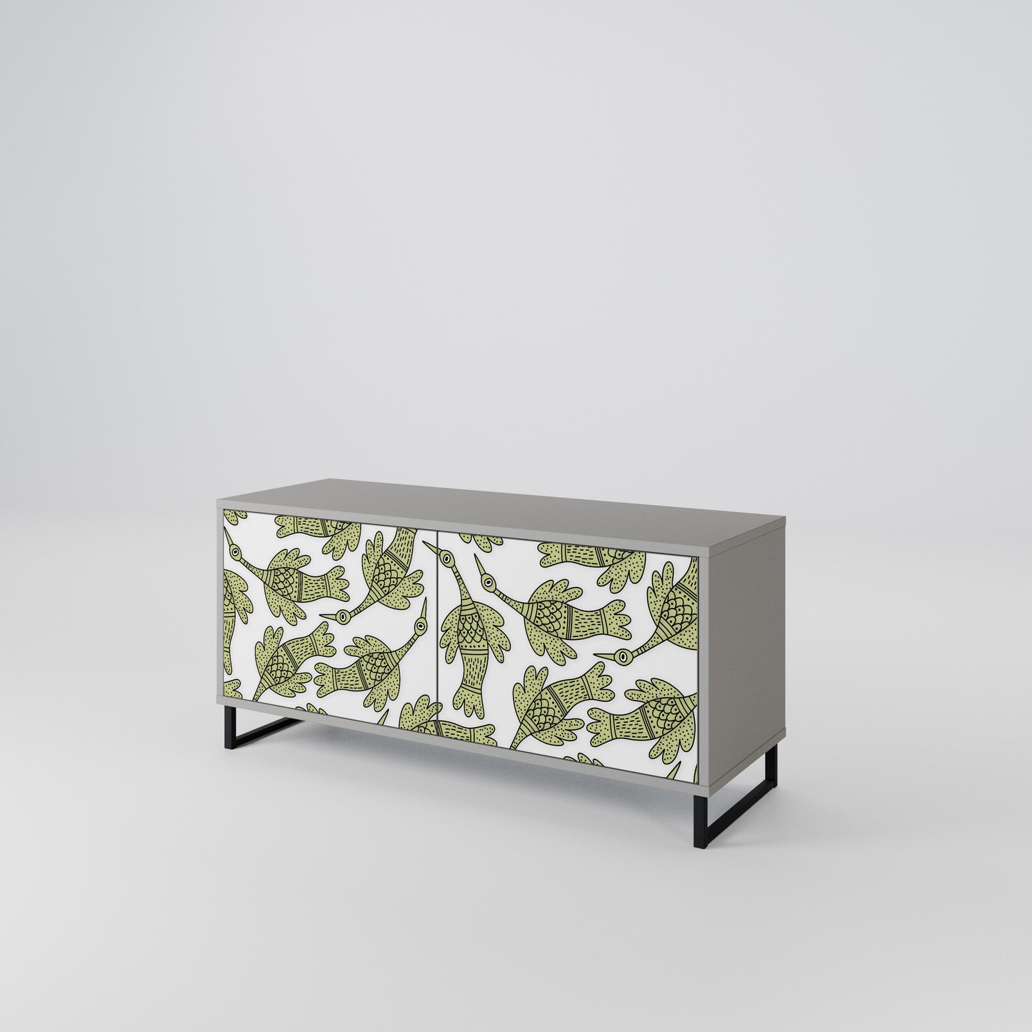 SEEDLING SONGBIRD Compact 2-Door TV Cabinet