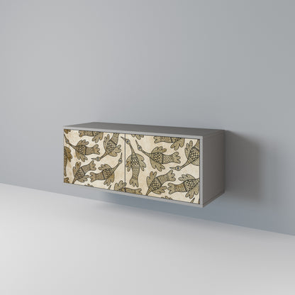 ALMONDINE SONGBIRD Mobile TV Compatto a 2 Ante