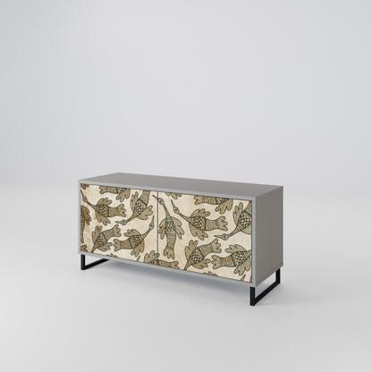 ALMONDINE SONGBIRD Mobile TV Compatto a 2 Ante