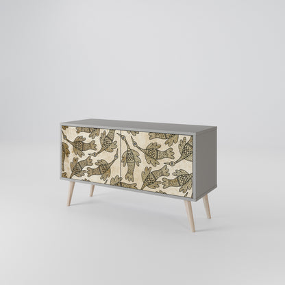 ALMONDINE SONGBIRD Mobile TV Compatto a 2 Ante