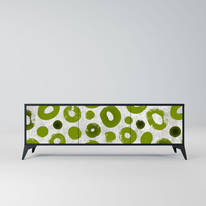 GREEN RHAPSODY Mobile TV a 3 ante con finitura nera