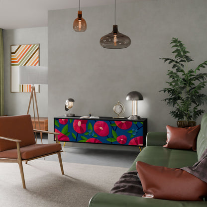 SPRING THOUGHTS Mobile TV a 3 ante con finitura nera