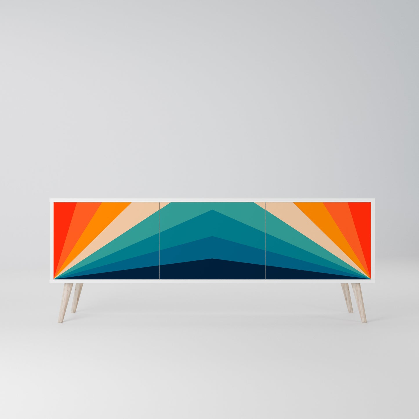 PRISM CONCUSSION Mobile TV a 3 Ante in Finitura Bianca