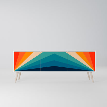 PRISM CONCUSSION Mobile TV a 3 Ante in Finitura Bianca