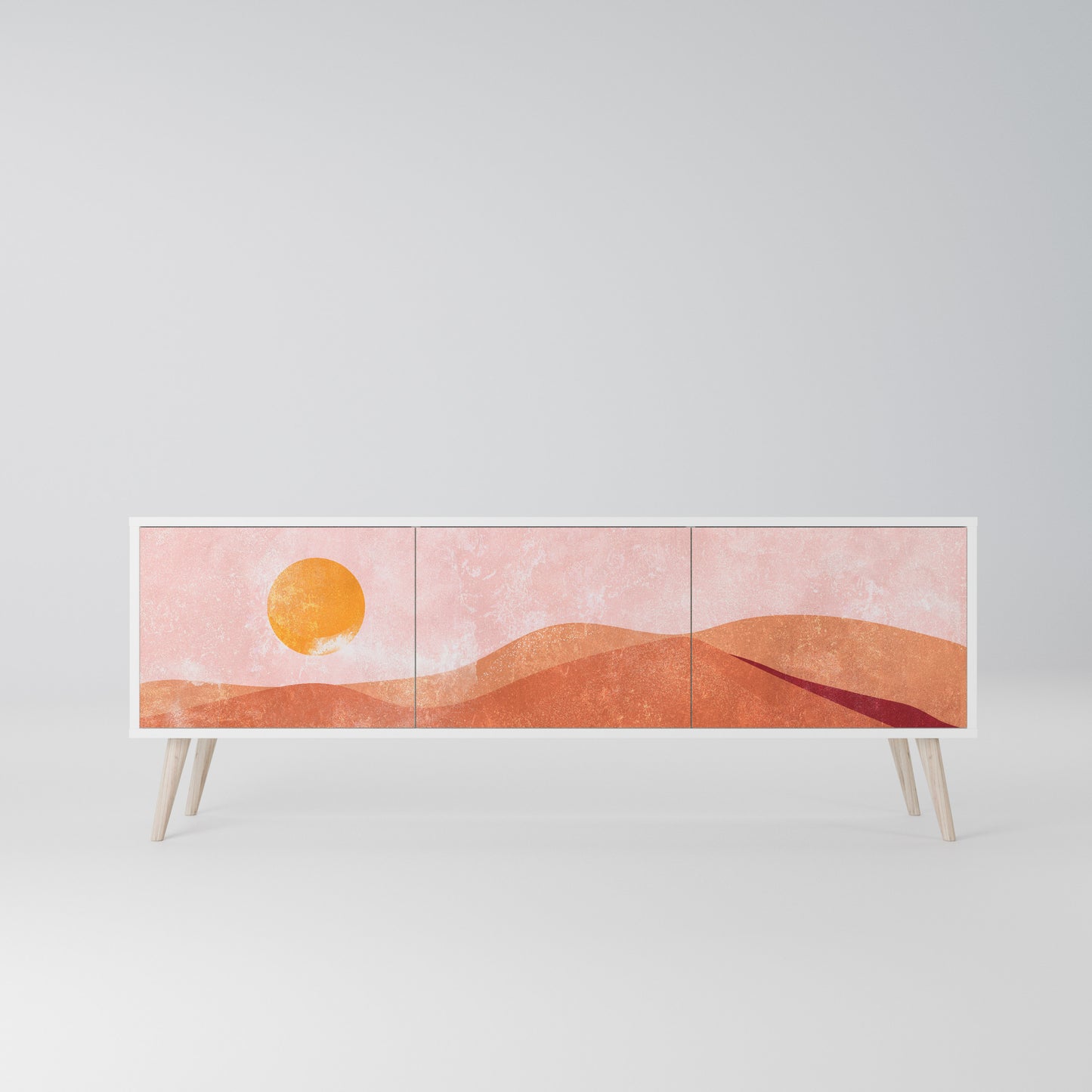 LUMINOUS SUNLIGHT Mobile TV a 3 Ante in Finitura Bianca