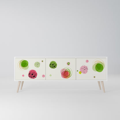 COLORFUL COSMOS Mobile TV a 3 Ante in Finitura Bianca