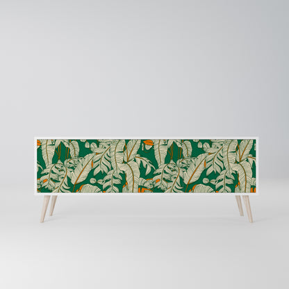 VERDANT PLEASURES Mobile TV a 3 Ante in Finitura Bianca