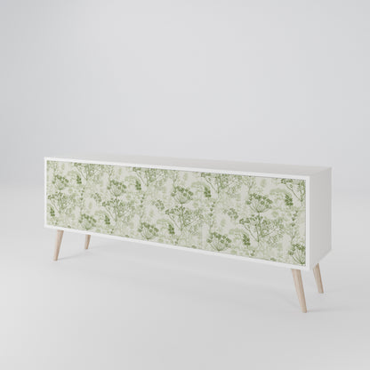 FENNEL BALDACHIN Mobile TV a 3 Ante in Finitura Bianca