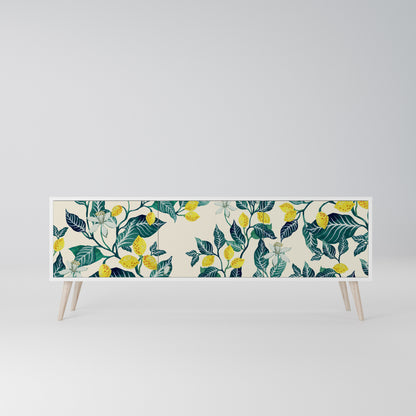 LEMON TREE Mobile TV a 3 Ante in Finitura Bianca