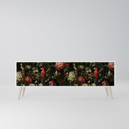 AVIAN GREENERY Mobile TV a 3 Ante in Finitura Bianca