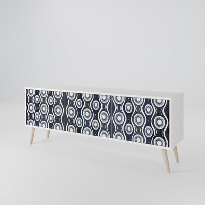 GRAPHITE EYES Mobile TV a 3 Ante in Finitura Bianca