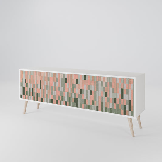 BUILDING THE FUTURE Mobile TV a 3 Ante in Finitura Bianca