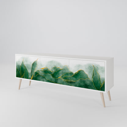 EXPENSIVE NATURE Mobile TV a 3 Ante in Finitura Bianca