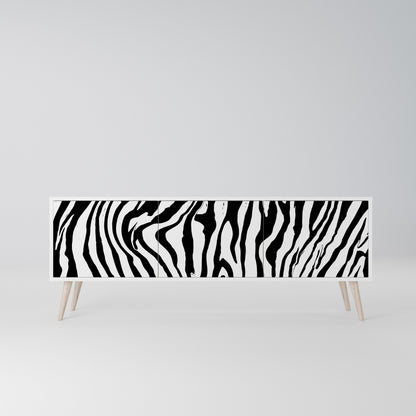 SPLENDID ZEBRA Mobile TV a 3 Ante in Finitura Bianca