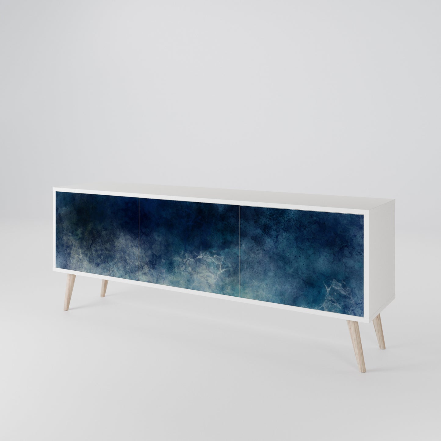 CELESTIAL FALL Mobile TV a 3 Ante in Finitura Bianca