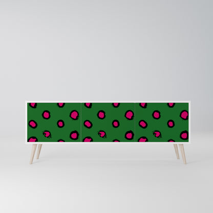 FUNKY SPOTS Mobile TV a 3 Ante in Finitura Bianca