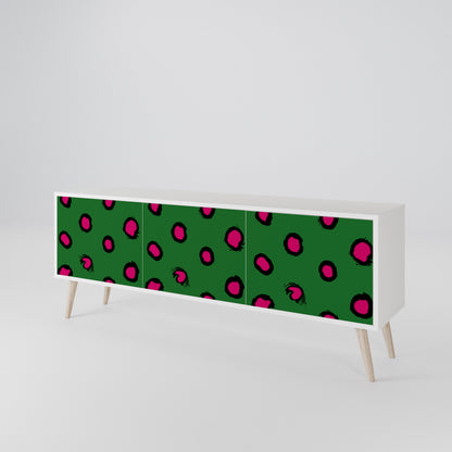FUNKY SPOTS Mobile TV a 3 Ante in Finitura Bianca