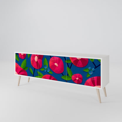 SPRING THOUGHTS Mobile TV a 3 Ante in Finitura Bianca