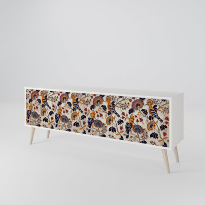 EMINENT HOOPOE Mobile TV a 3 Ante in Finitura Bianca
