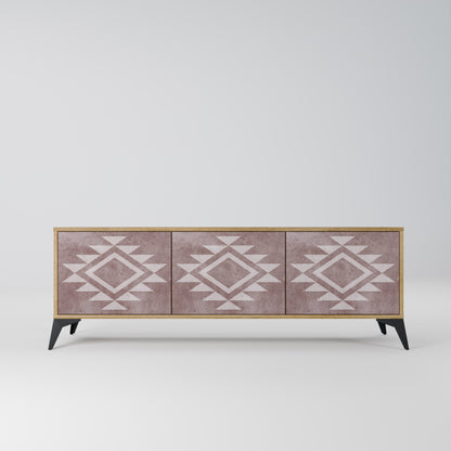 Mobile TV MARVEL MOSAIC a 3 ante in effetto rovere