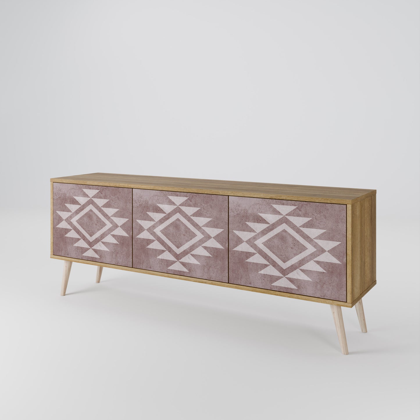 MARVEL MOSAIC Mobile TV a 3 Ante in Effetto Rovere
